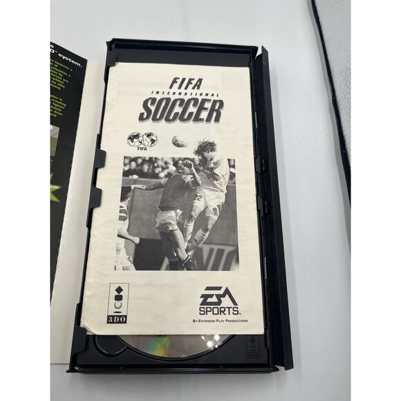 FIFA International Soccer (3DO, 1994) Complete In Box Tested - Picture 2 of 8
